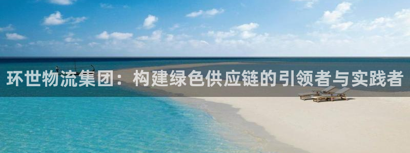 28圈不给提现：环世物流集团：构建绿